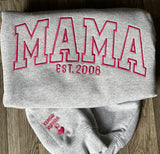 MAMA embroidered sweatshirt