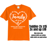 HERRING family reunion shirts