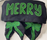 SIDE BOW embroidered sweatshirt