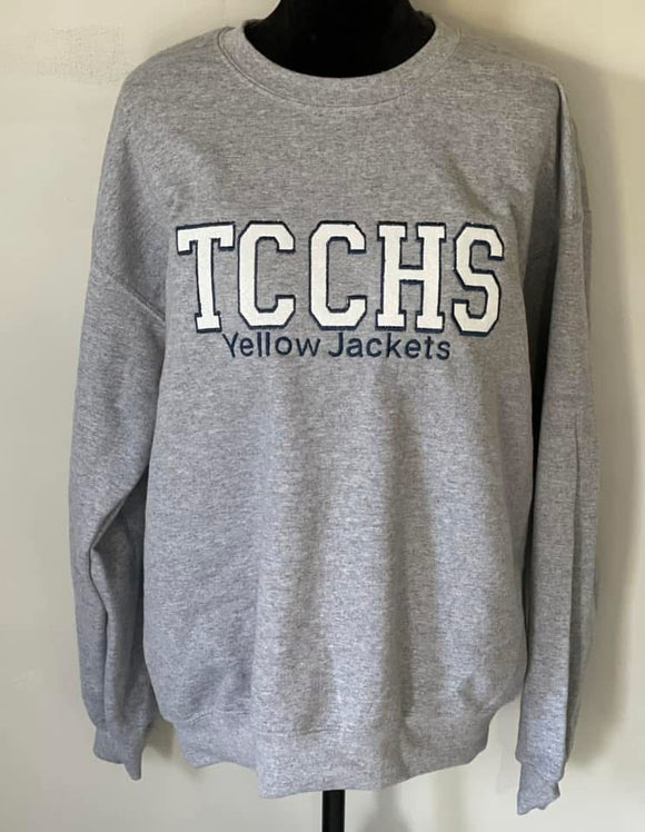 Glitter APPLIQUÉ embroidered sweatshirt