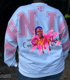 Senior sweatshirt (oversized text)